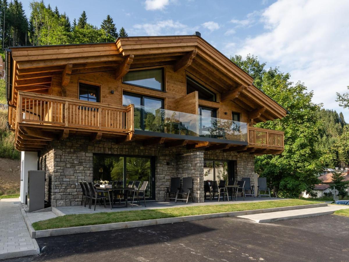 Semi Detached Chalet In M Hlbach With Sauna Mühlbach am Hochkönig Dış mekan fotoğraf